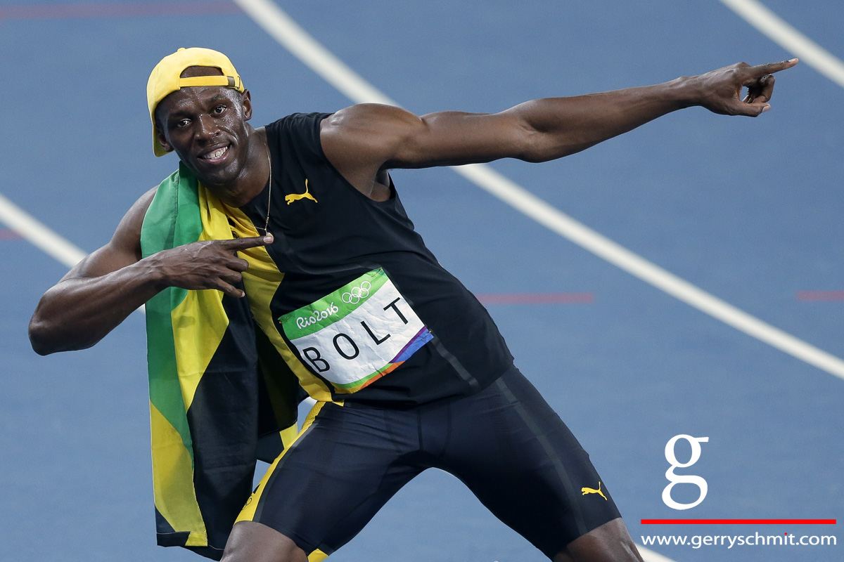 Olympia Rio 2016 - Usain Bolt, winner 100 Meter