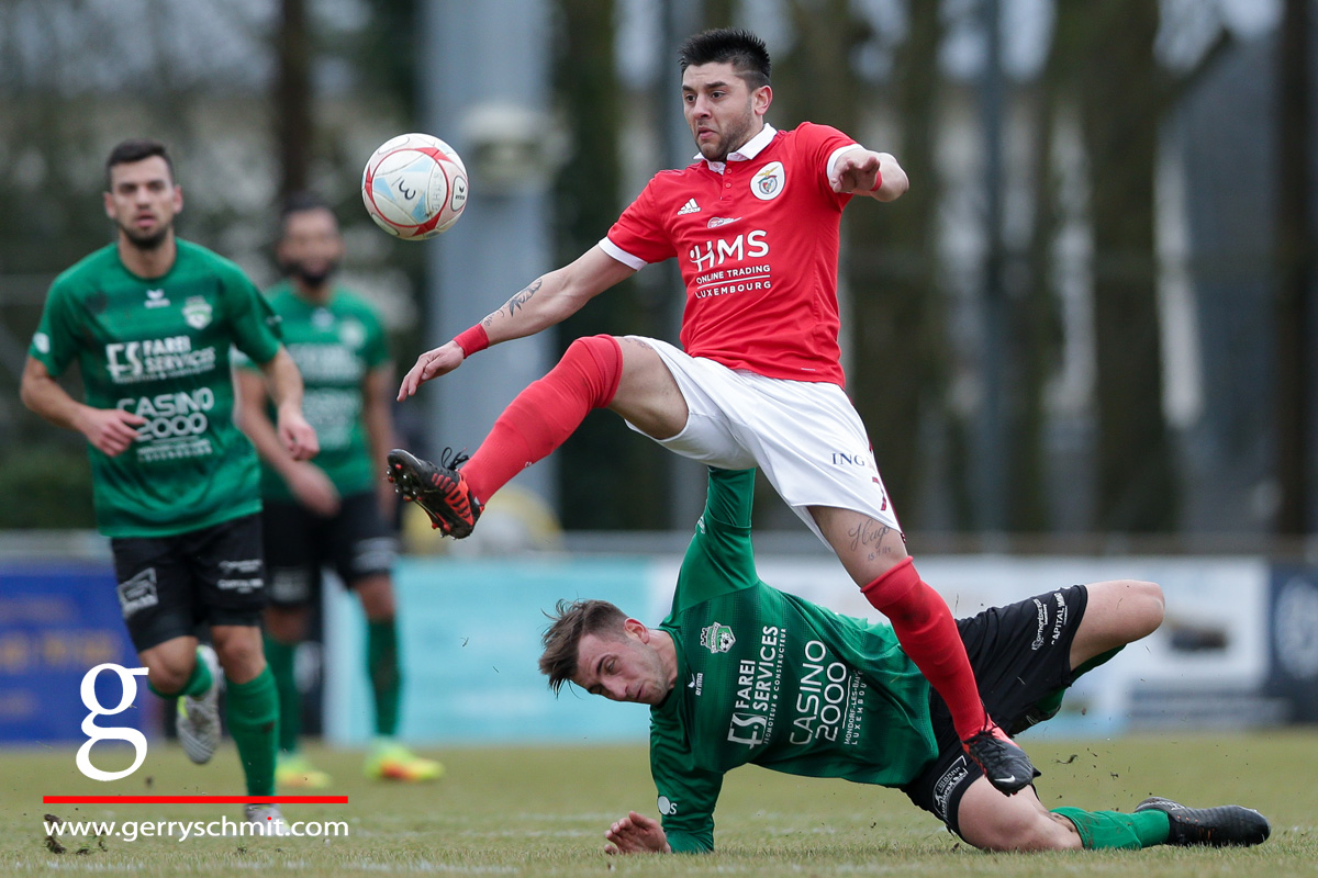 Duel between Rafael Monteiro (RMHB) and Dusan Crnomut (US Mondorf)