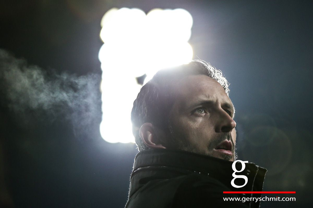 Portrait of Dino toppmöller, coach of F91 Dudelange