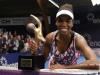 Venus WILLIAMS of USA winning the BGLBNPParibas Open 2012
