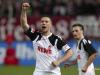 Lukas PODOLSKI celebrates his goal of 1-0 lead against 1.FC Kaiserslautern