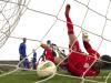 arnaud SCHAAB gets the goal of 0-1 against Jeunesse Esch