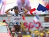 Christophe RIBLON reacts after his stage win at Alpe d'Huez