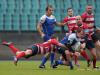 Luxembourg Rugby team defends against Israel during WM Qualifying game