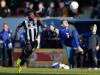 Samir SIDI MAMMAR floats in the air as he goes for an overhead kick