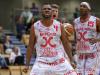 Joseph Kennerly III and Dean Gindt (Sparta Bartreng) react during the game against AB Contern