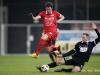 Jean-Philippe Caillet (D03) tackles against Christian Adams (Rosport) during BGL Ligue game