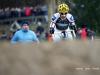 Gusty Bausch on track during cyclocross championships in Luxembourg