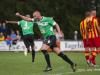 Levy Rougeaux (Progres) celebrates the goal of 1-1 against F91 Dudelange