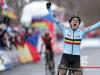 Sanne Cant of Belgium winns the Cyclocross Worldchampionships in Bieles 2017