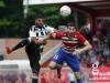 Duel between Ricky Delgado (Jeunesse Esch) and Samir Hadji (Fola Esch)