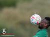 Moussa Touré (US Mondorf) controls the ball 